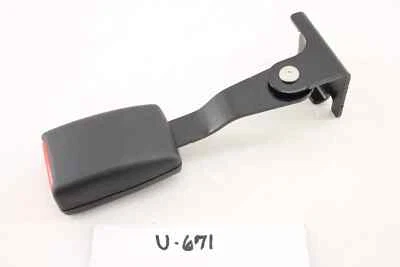 Nuevo cinturón de seguridad derecho OEM Mitsubishi segunda fila 2007-2009 Outlander 7000B186 gris oscuro Foto 1 de 2