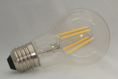 2 pcs. A19 COB Filament 4W 110V Vintage Long Life Warm Light bulb 40W equivalent - Image 1 of 3