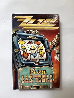 ZZ Top. Viva Las Vegas. CASSETTE Single. 1992. Z Top Collectible. Cassette Tape - Image 1 of 4