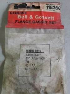 Genunienbell And Gosset Series 100 1 1/4" After 1950 SEALED - Picture 1 of 2