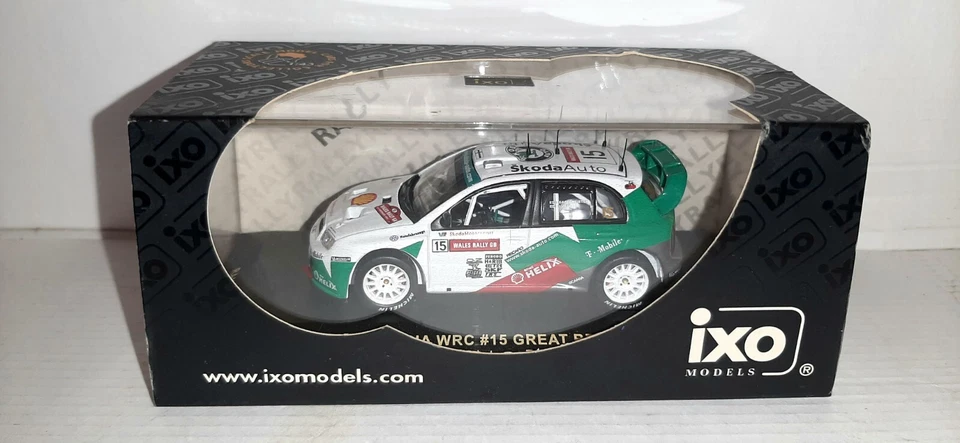 SKODA FABIA WRC #15 GREAT BRITAIN 2003 RAM136 IXO MODELS SCALA 1/43 - Immagine 1 di 1