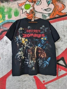 Vintage Call Of Duty Black Ops Zombies T-shirt 2011 size L - Picture 1 of 7