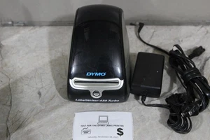 Impresora de etiquetas Dymo LabelWriter 450 Turbo USB 1750283 con adaptador de aire acondicionado -Probada - Imagen 1 de 9