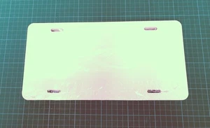 30 Pieces ALUMINUM LICENSE PLATE SUBLIMATION BLANKS 6"x 12" .025" - Picture 1 of 2