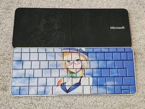 ULTRA RARE Microsoft Japan WedgeMobile Keyboard Claudia Madobe クラウディア・マドベ OS-Tan - Picture 1 of 2