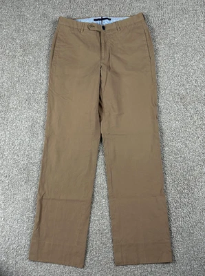 Pantalones Incotex Para Hombre 32 Beige Pierna Recta Chino Rendimiento Algodón Preppy *31x31 Foto 1 de 4
