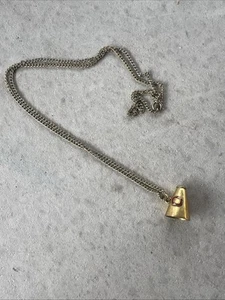 Vintage Ohio State University Megaphone Cheer Football Basketball Charm - Picture 1 of 7