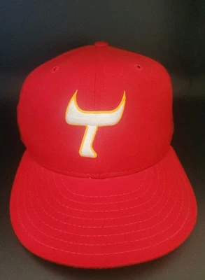 Vintage 90's New Era PRO MODEL Tuscon Toros WOOL Fitted Hat 7 1/2 Baseball 5950 - Image 1 of 4