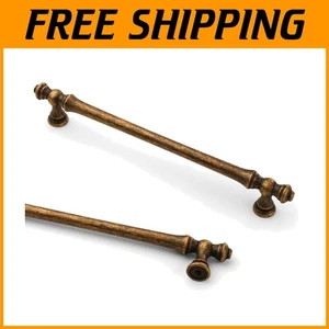 Kitchen Cabinet Hardware - Antique Brass, 10 Pack - Picture 1 of 8