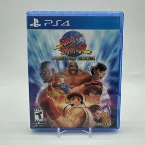 Street Fighter 30 Aniversario Colección Sony PlayStation 4 PS4 Cib Probado - Imagen 1 de 3