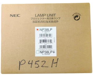 Genuine Original OEM NEC NP38LP Replacement Projector Lamp Unit NP-452H 452W New - Picture 1 of 4