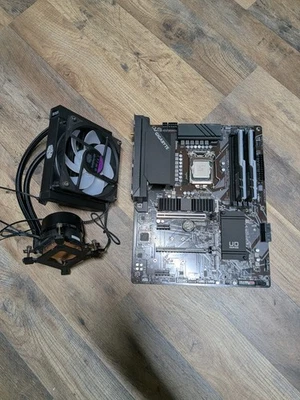 I5 10600k CPU Combo with Gigabyte Motherboard RAM and AIO. Works Flawless! Read - Image 1 of 4