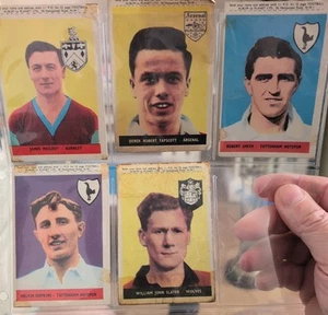 A&BC Football Cards 1958/59 different teams x5 cards SEE PHOTOS #1778 - Picture 1 of 7