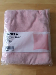 1 IKEA SANELA Kissenbezug Hülle 50x50cm Rosa Samt   - Bild 1 von 4