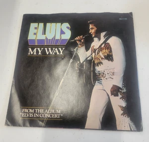 ELVIS PRESLEY PB-11165 MY WAY / AMERICA 45 RPM WITH PICTURE SLEEVE EX COND - Imagen 1 de 22