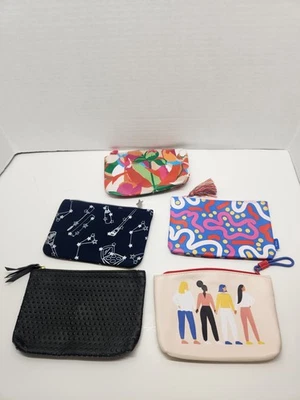 IPSY Makeup Bags Lot Of 5 Mixed Styles - Image 1 of 4