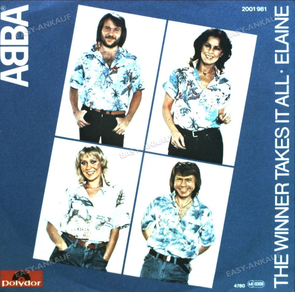 ABBA - The Winner Takes It All / Elaine 7" (VG+) ' - Image 1 of 1