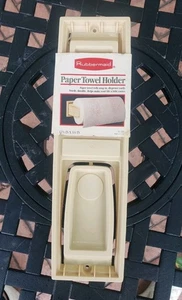 Rubbermaid Paper Towel Holder Beige All Roll Sizes VTG 1986 NOS NEW SEALED! - Picture 1 of 6