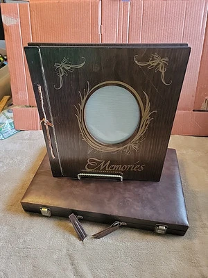 álbum de fotos de madera recuerdos Foto 1 de 4