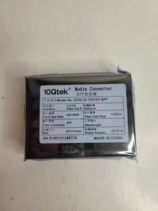 10Gtek SFP Gigabit Ethernet Media Converter (8213B) - Picture 1 of 4
