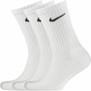 CALCETINES NIKE CREW - CALCETINES NIKE BLANCOS - PAQUETE DE 3 CALCETINES DE ENTRENAMIENTO DEPORTIVO - Imagen 1 de 1