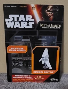 NEW Star Wars Imperial Shuttle 3D Metal Earth Model Kit Steel Sheets Disney - Picture 1 of 2