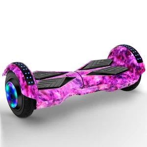 XCJump 8" Hoverboard Electric Self Balancing Scooter with LED & Bluetooth Music - Picture 1 of 7