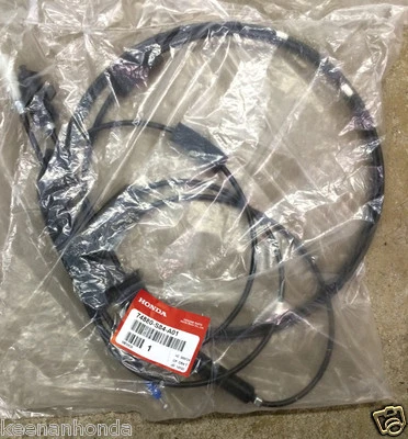Cable de liberación de puerta de maletero/gas genuino OEM Honda Accord 4 puertas 1998-2002 combustible Foto 1 de 3