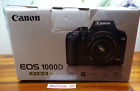 Canon EOS D1000 Body With 18-55 Kit Lens 10.1 Megapixel MINT Condition + Extras