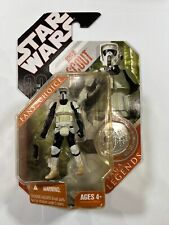 Star Wars BIKER SCOUT Trooper Action Figure Saga Legends ROTJ 30th Anniversary