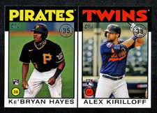 2021 Topps Series 2 1986 Topps Inserts #86B1-50 Finish Your Set,U Pick