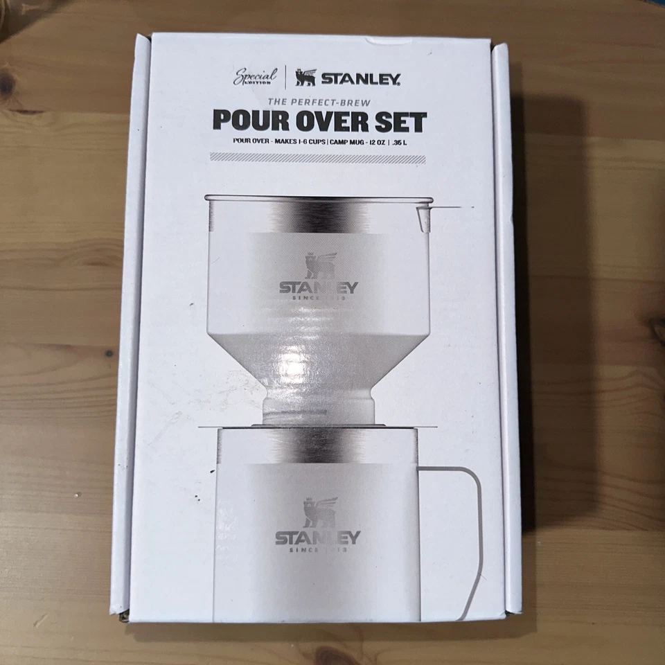 Juego de café Stanley Pour Over 12 oz acero inoxidable **NUEVO FUERA DE CAJA*** Foto 1 de 4