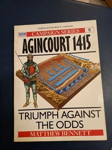 BUCH AGINCOURT 1415 TRIUMPH AGAINST THE ODDS BENNETT CHANDLER KAMPAGNE SERIE 9 - Bild 1 von 5