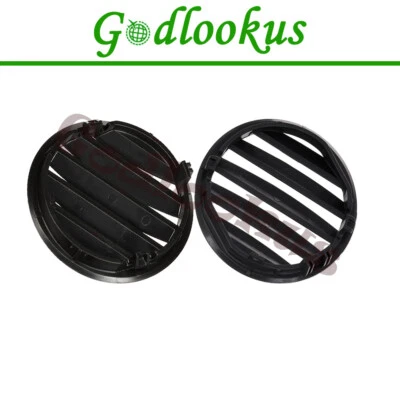 Pair Fits 2005 2006 2007 Ford Focus Black Dash Air Vent Grille Left & Right  - Imagem 1 de 4