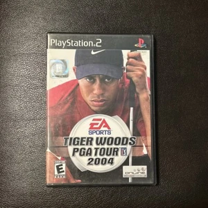 Tiger Woods PGA Tour 2004 PS2 Sony PlayStation 2 con manuale - Funzionante! - Foto 1 di 4