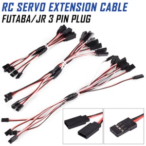 5pcs 10/20/30cm Verlängerungskabel Kabel für JR Futaba RC Car Helicopter Servo - Picture 1 of 15