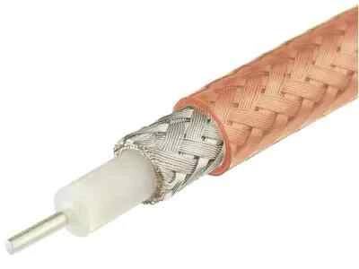 RG141 Coaxial cable Low Loss Military Specification 50 Ohm Coax Silver Plated RF - Image 1 of 4