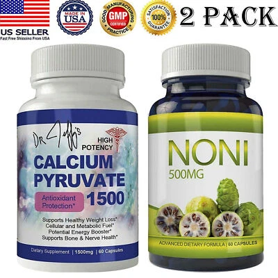 Calcium Pyruvate Healthy Weight Loss Pills Noni Fruit Immune Health Supplements — 第 1/4 张图片