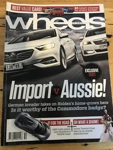 Wheels Car magazine OCT 2017 VF ZB ALFA Gold RS Z4 AMG GTI TRACKHAWK ALL4 370Z - Picture 1 of 12