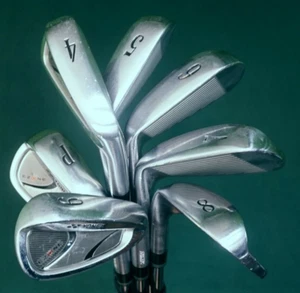 Set of 7 x Yonex Ezone Forged Irons 4-PW Regular Steel Shafts - Picture 1 of 6