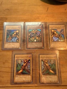 Exodia the Forbidden One full set 2003 LOB-K124 Ultra Rare Korean Yugioh Card - Picture 1 of 7