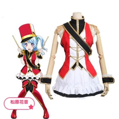 НОВЫЙ BanG Dream Hello Happy World Matsubara Kanon Униформа Косплей Костюм  - Изображение 1 из 4