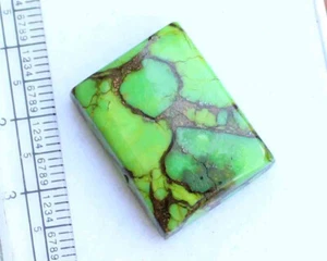 28.40 Ct Natural Copper Green Turquoise Loose Gemstone Cabochon 18*23.5 mm - Picture 1 of 4
