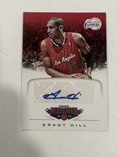 2012-13 Panini Marquee Grant Hill #1 auto HOF