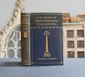 Rare Antique Old Book Mediterranean Civilization 1910 Illustrated Italy Egypt ⭐ - Picture 1 of 24