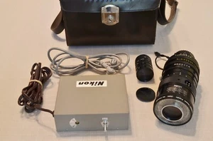 Nikon Nippon Kogaku Medical Nikkor macro lens tested fully functional early 60s - Picture 1 of 3