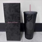 NEW Starbucks  X Blackpink Group Cooperation Pink&Black Durian CUP  Tumbler 24oz