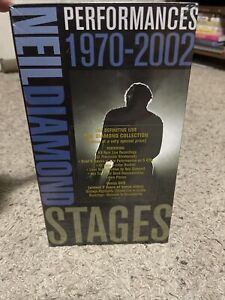 Neil Diamond - Stages (Performances 1970 - 2002) (5xCD + DVD-V,NTSC,Box Set) New