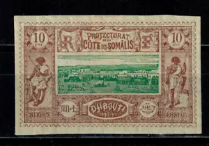 Timbre des Cotes des Somalis N° 10 neuf * MNH - Imagen 1 de 1