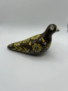 Tonala Pottery Hand Painted Bird - Picture 1 of 5